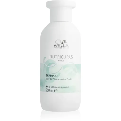 Wella Professionals Nutricurls Curls jemný micelárny šampón pre kučeravé vlasy 250 ml