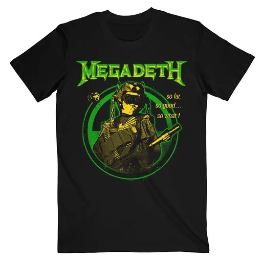 Megadeth tričko SFSGSW Hi-Contrast Čierna S