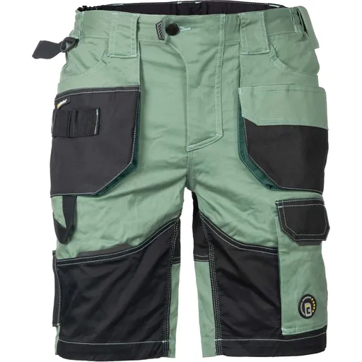 Cerva Pánske pracovné kraťasy DAYBORO - Machovo zelená | 44