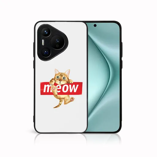 MY ART Ochranný kryt pre Huawei Pura 70 Pro MEOW (183)