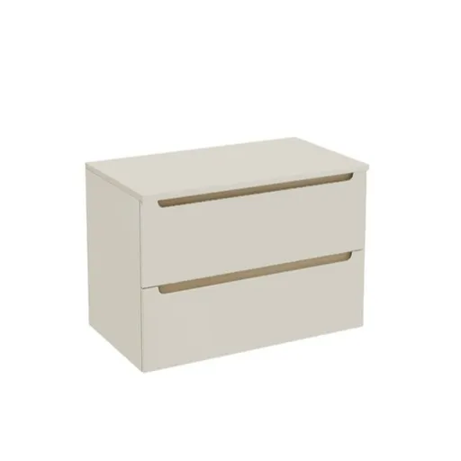 Kúpeľňová skrinka s krycou doskou Naturel Stilla 80x60x45 cm kašmír mat STILLADK08057D