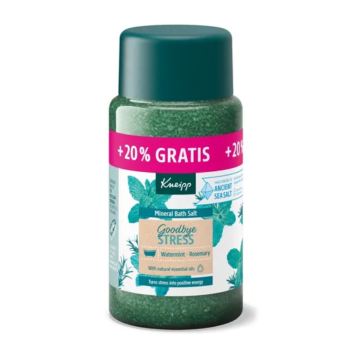 Kneipp Soľ do kúpeľa Goodbye Stress, 600 g