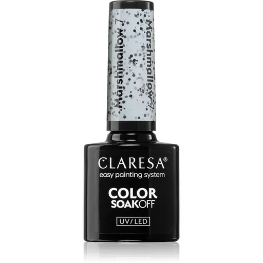 Claresa SoakOff UV/LED Color Marshmallow gélový lak na nechty odtieň 5 g