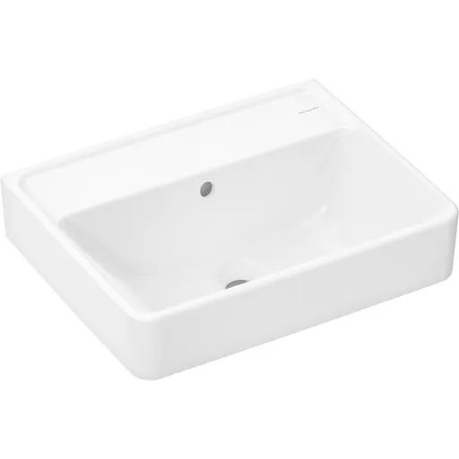 Hansgrohe Xanuia Q umývadlo 50x39 cm bez otvoru pre batériu, s prepadom 60232450