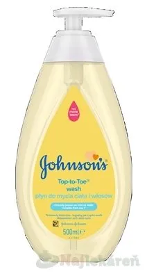 Johnson's Umývací gél na telo a vlásky, 1x500 ml