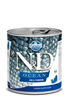 N&D DOG OCEAN Puppy Codfish & Pumpkin 285g 1 + 1 Zadarmo