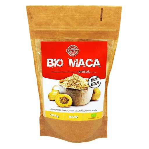 NAJTELO BIO MACA prášok 200 g