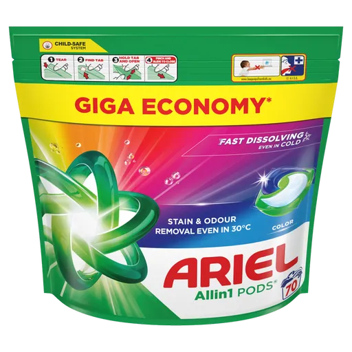 ARIEL Kapsuly na pranie Color 70 praní