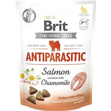 Brit Care Dog Functional Snack Antiparasitic Salmon 150 g (8595602540013)