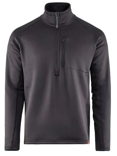 Grundéns termoprádlo grundies thermal 1/2 zip black - l