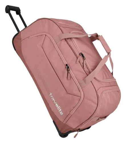 Cestovná taška na kolieskach Travelite Kick Off Wheeled Duffle XL Rosé