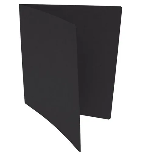 Mapa 250 A4 prešpan bez klop čierna