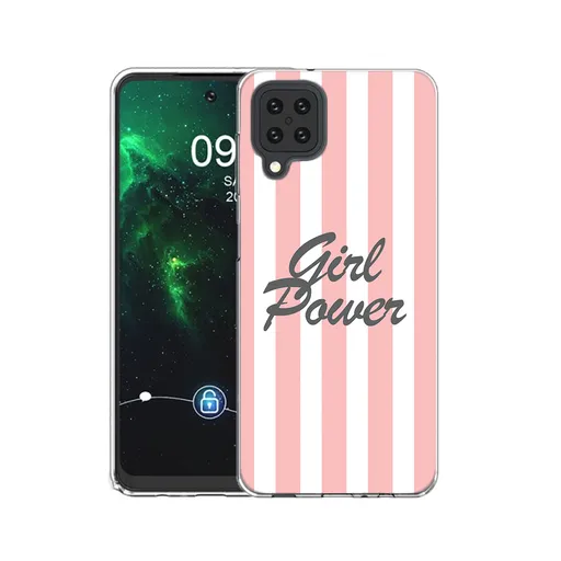 MY ART Ochranný kryt Samsung Galaxy A12 / M12 GIRL POWER (107)