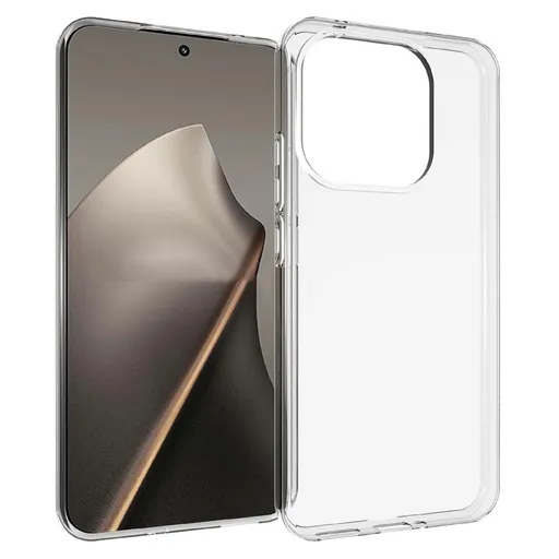TPU Ochranný kryt pre Xiaomi 15T priehľadný