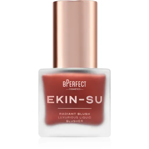 BPerfect Ekin-Su Radiant Blush tekutá lícenka pre žiarivý vzhľad pleti odtieň Conspiracy 30 ml