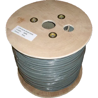 DATACOM UTP drôt CAT5E PVC 500m cievka šedý