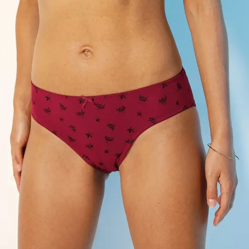 Midi nohavičky s potlačou listov, súprava 4 ks