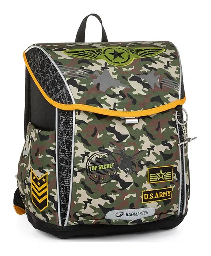 Školská aktovka Bagmaster Prim 23 C Camo