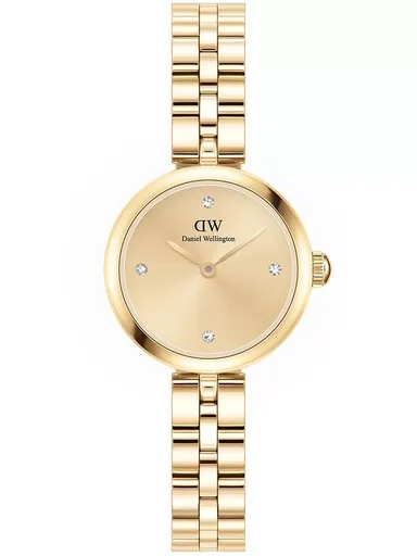 DANIEL WELLINGTON DÁMSKE HODINKY Elan Lumine Gold 22mm DW00100718 + KRABIČKA (zw522b)