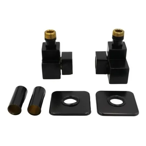 HOPA Edgee-Set ventil pre ústredné vykurovanie čierna VENTILQUATTROSETB