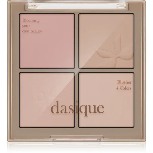 Dasique Blending Mood Cheek paleta líceniek pre zdravý vzhľad odtieň 10 Muted Nuts 10 g