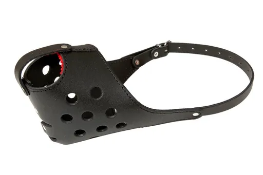 PROFIZOO Náhubok PITBULL plný kožený č.1