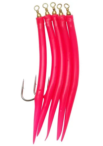 Kinetic náväzec gummi-makk pink - 6/0 30 g