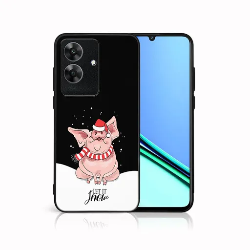 MY ART Kryt s vianočným dizajnom Realme Note 60 LET IT SNOW (075)
