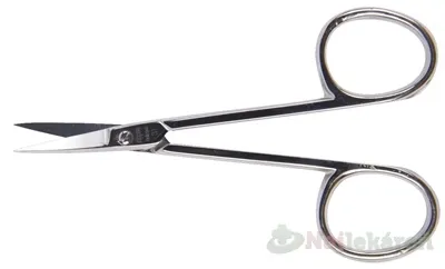 NIPPES nožničky na kožu, zahnuté 9cm