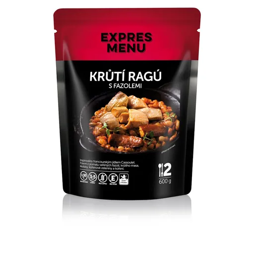 EXPRES MENU Morčacie ragú s fazuľami 600 g