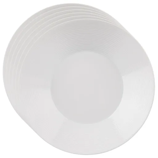 Orion Súprava porcelánových hlbokých tanierov Mona linka 6 ks, 22 cm