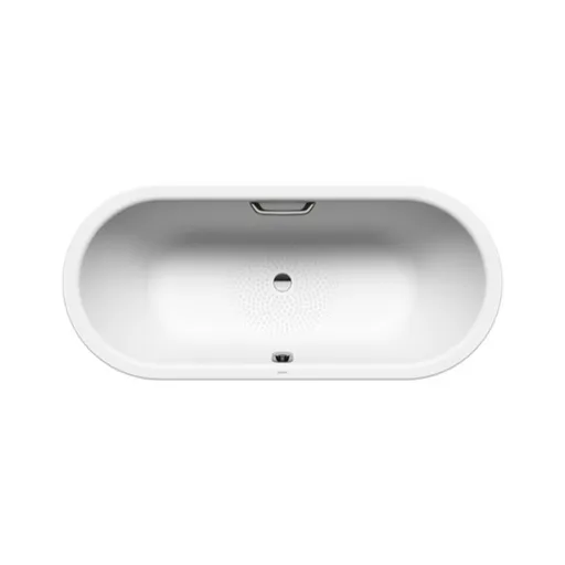 Kaldewei Classic Duo Oval oválna vaňa 170x75 cm smaltovaná oceľ ľavá aj pravá alpská biela 291410223001