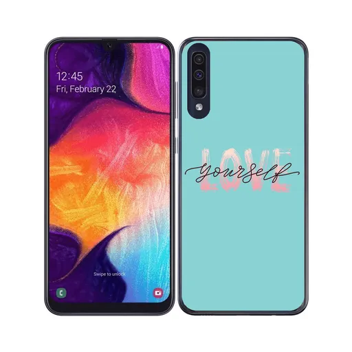 PROTEMIO MY ART Ochranný kryt Samsung Galaxy A50 YOURSELF (051)