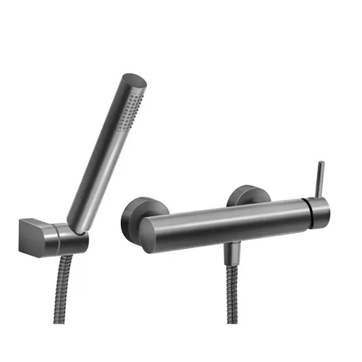 Sprchová batéria Novaservis Ferro Ciriculus s vaňovým setom 150 mm gun metal BCK77GM