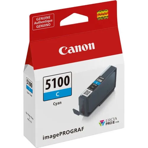 Canon PFI-5100 C 6953C001 azúrová (cyan) originálna cartridge