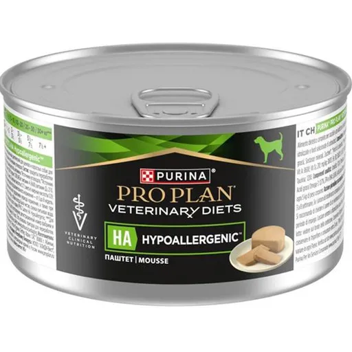 Purina VD Canine - HA Hypoallergenic konzerva pre psy 195 g
