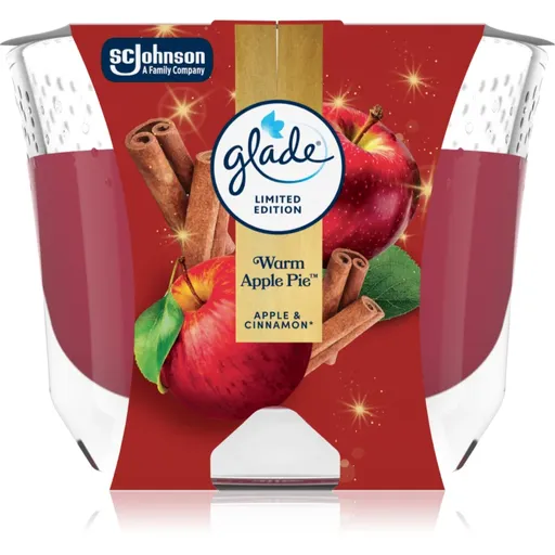GLADE Warm Apple Pie vonná sviečka 204 g