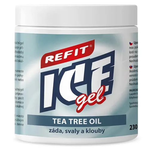 Refit Ice masážny gel s tea tree oil 230 ml