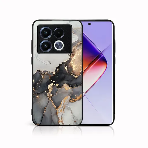 MY ART Ochranný kryt pre Infinix Note 40 Pro / 40 Pro+ 5G GREY MARBLE (140)
