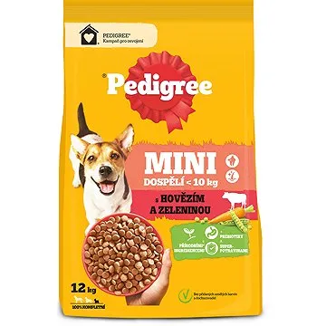 Pedigree Vital Protection granuly hovädzie so zeleninou pre dospelých psov malých plemien 12 kg (5998749120910)