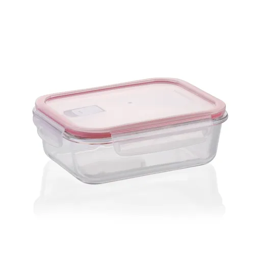 Dóza FRESHBOX GLASS 1.0 l, obdĺžniková