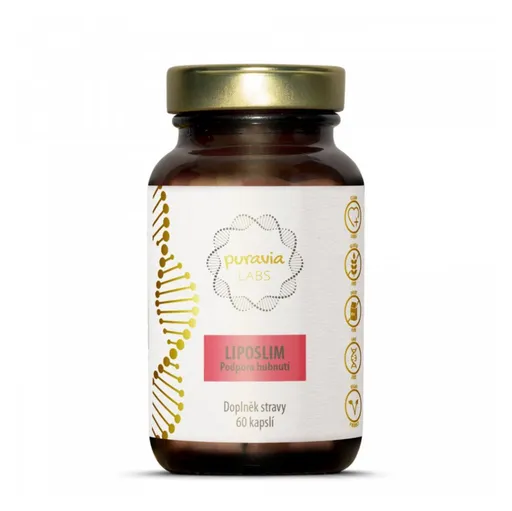 PURAVIA LABS Liposlim podpora chudnutia 60 kapsúl