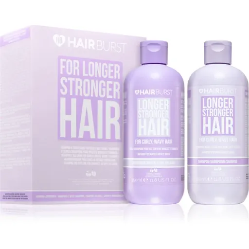 Hairburst Longer Stronger Hair Curly, Wavy Hair Set darčeková sada pre kučeravé vlasy