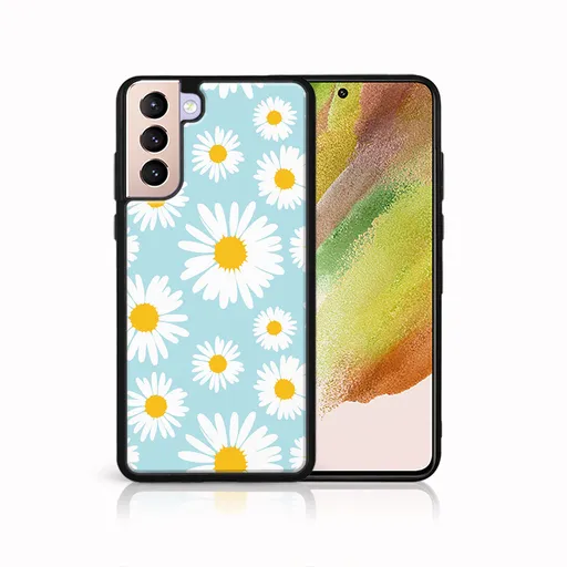 MY ART Ochranný kryt pre Samsung Galaxy S22 5G CAMOMILE (124)