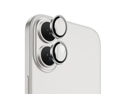Ochranná fólia na objektív fotoaparátu pre iPhone 16/16 PLUS Silver