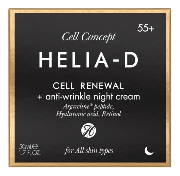 Helia-D Cell Concept 55+ Obnova buniek + Nočný krém proti vráskam 50 ml