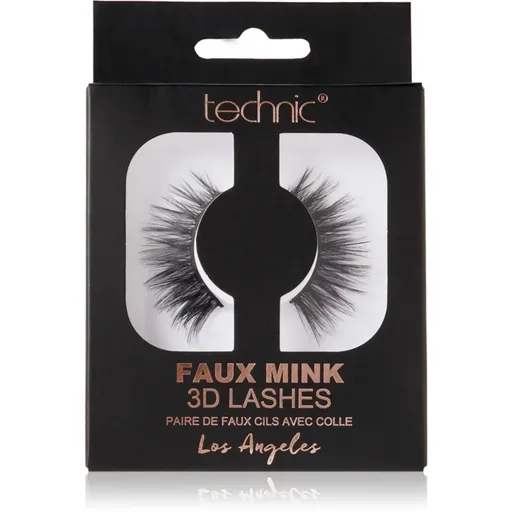 Technic Cosmetics Faux Mink umelé mihalnice Los Angeles 1 pár