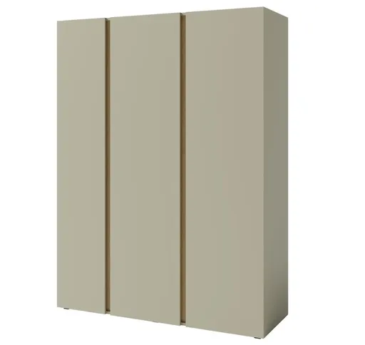 Meblar  Šatníková skriňa LUCA LC01 | eukalyptus/dub baltic