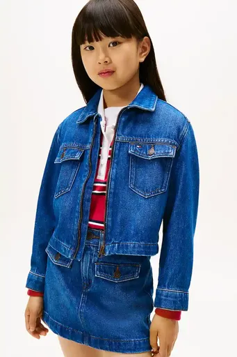 Detská rifľová bunda Tommy Hilfiger