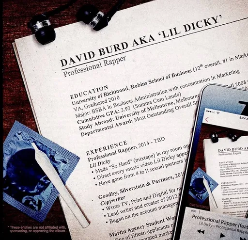 Lil Dicky, Professional Rapper, CD